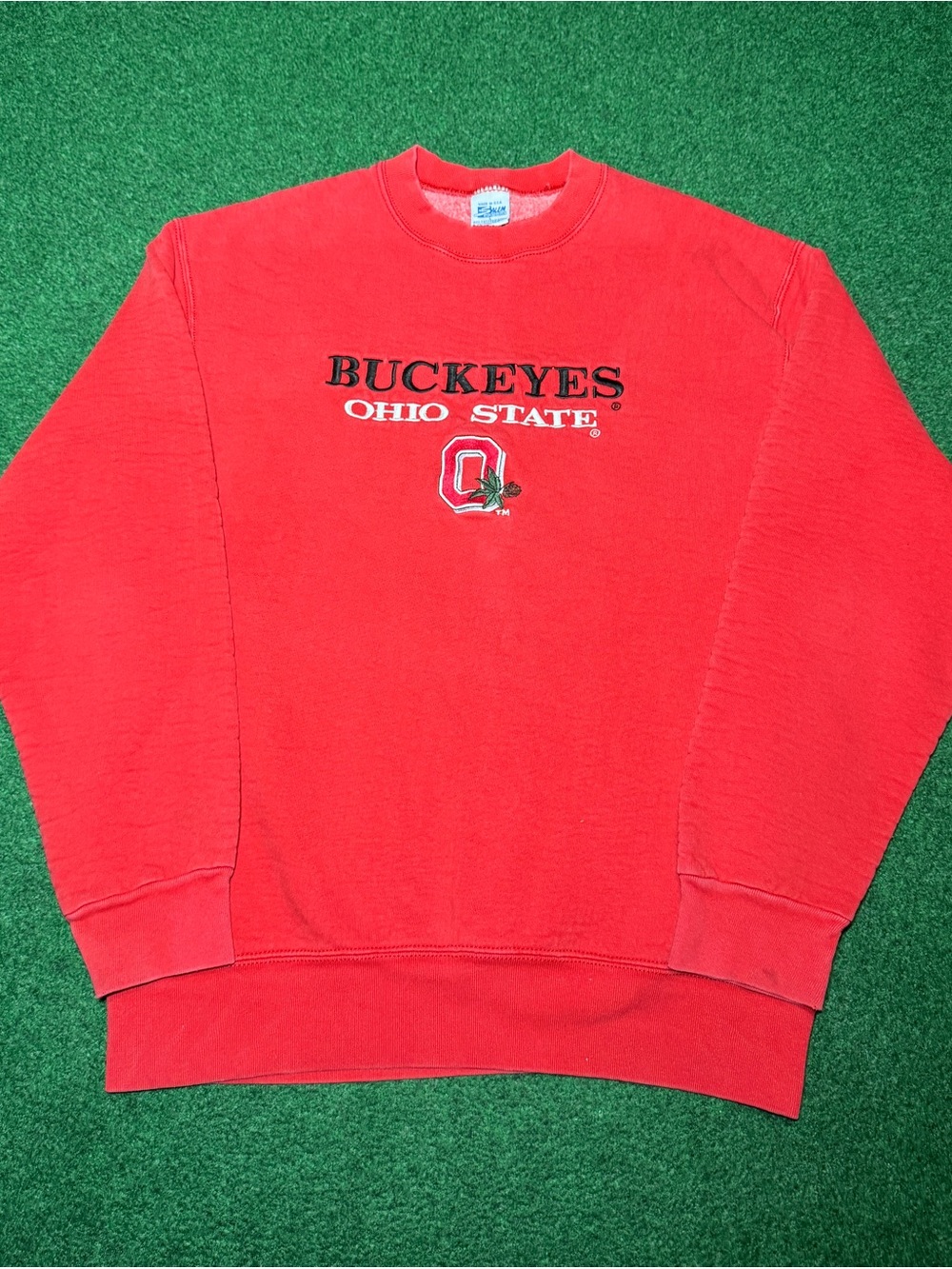 Vintage 90s Ohio State Buckeyes Crewneck Sweatshirt, Salem Sportswear NCAA (L)
